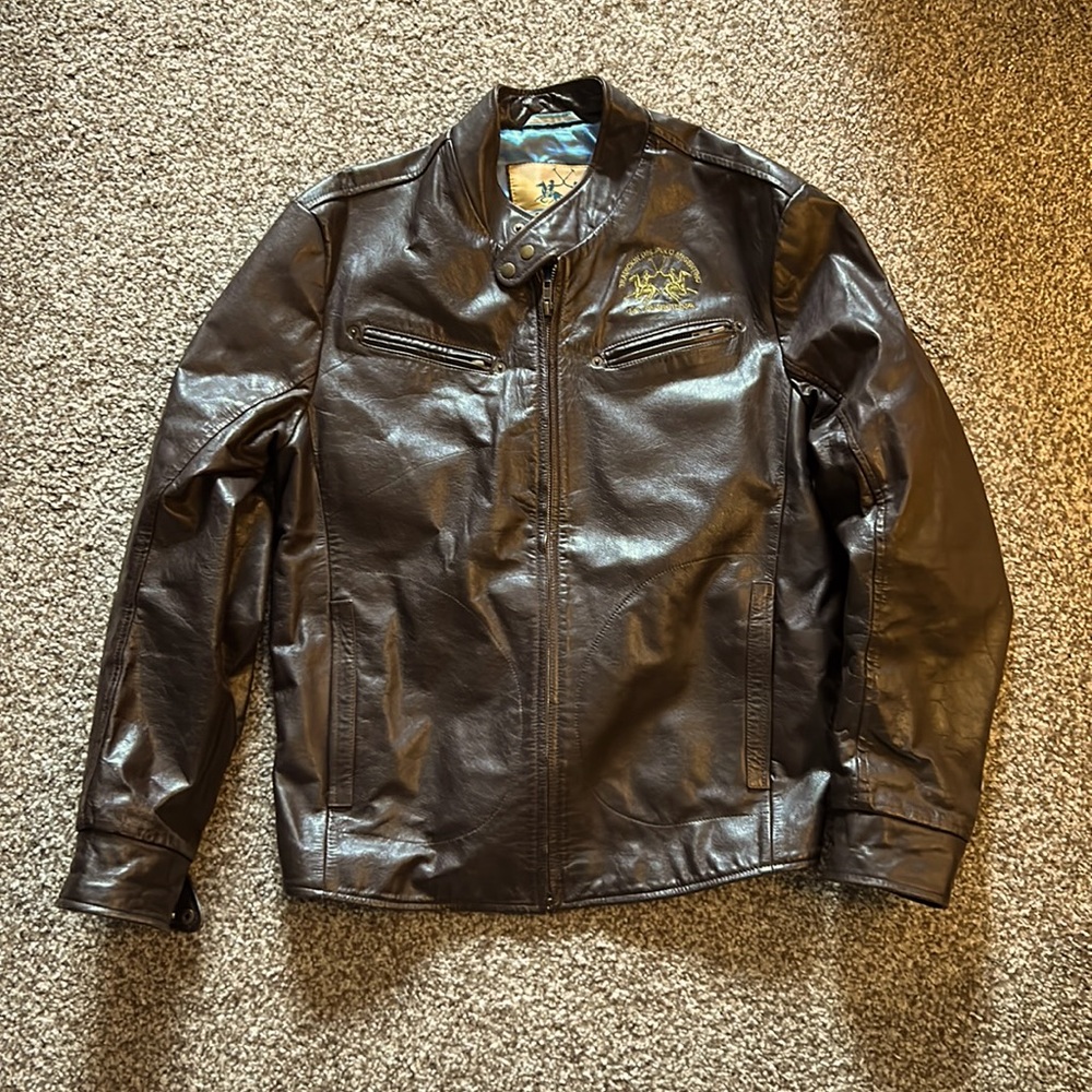 Vintage La Martina Leather Jacket